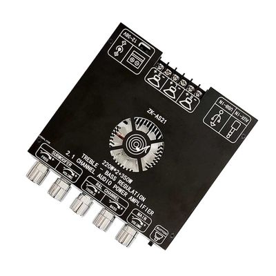 ZK-AS21 2.1 channel TPA3255 digital amplifier board module subwoofer 220 W x 2 + 350 W