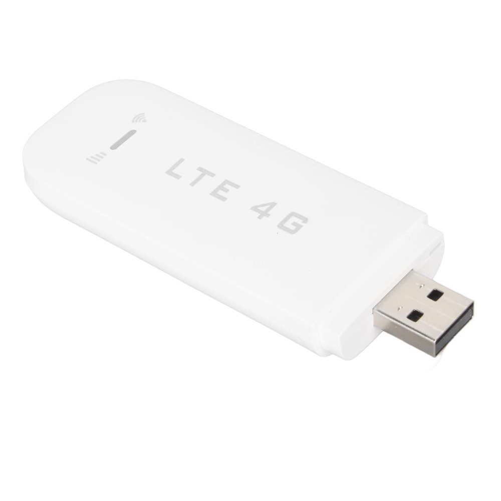 4G LTE USB Router Modem Dongle with SIM Card Slot for Home Outdoor Travel Car, 10 Users Sharing Portable High Speed Mobile Network Card for Phone PC Tablet