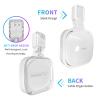 Wall Mount Holder for eero Pro 6e/Pro 6 Mesh Wi-Fi System,Outlet Wall Mount Stand Bracket for eero Pro 6e tri-Band Mesh,Wall Bracket for eero Pro 6 Extender Router Wire Organizer (1) view 4