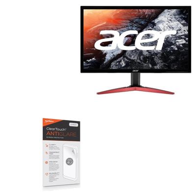 BoxWave Screen Protector Compatible with Acer KG1 (KG241) - ClearTouch Anti-Glare (2-Pack), Anti-Fingerprint Matte Film Skin