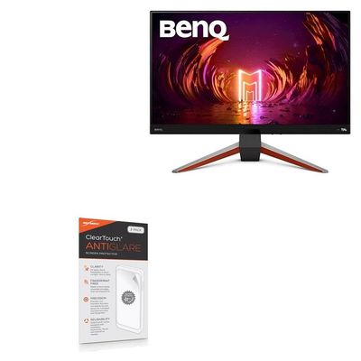 BoxWave Screen Protector Compatible with BenQ EX270QM (27 in) - ClearTouch Anti-Glare (2-Pack), Anti-Fingerprint Matte Film Skin