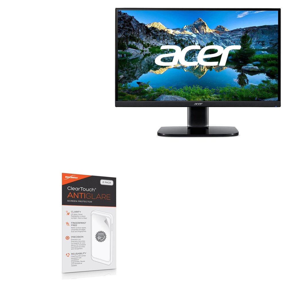 BoxWave Screen Protector Compatible with Acer KB2 (KB272) - ClearTouch Anti-Glare (2-Pack), Anti-Fingerprint Matte Film Skin