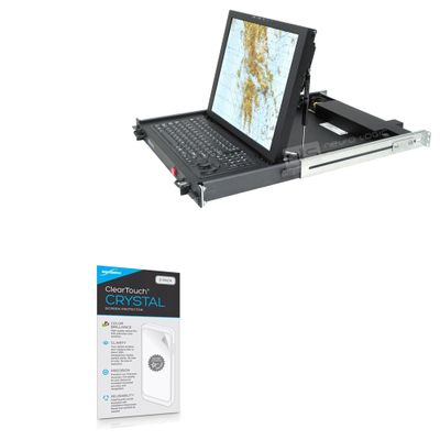 BoxWave Screen Protector Compatible with Neuro Logic Systems RFT2-17-SKB-HTR - ClearTouch Crystal (2-Pack), HD Film Skin - Shields from Scratches