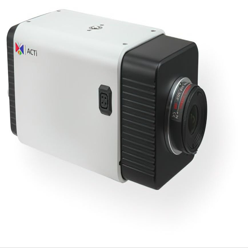 ACTi A29 Face/People/Car Detection Box with D/N; 2 MP; Super Wide Angle; Progressive Scan CMOS; Indoor/Outdoor Use; Fixed Iris; 2-Way Audio; Mic-in; Line-in and Out; 1x Ethernet Port; Even Trigger