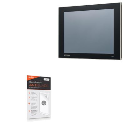 BoxWave Screen Protector Compatible with Advantech FPM-7121T - ClearTouch Anti-Glare (2-Pack), Anti-Fingerprint Matte Film Skin