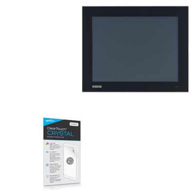 BoxWave Screen Protector Compatible with Advantech TPC-1751T(B) - ClearTouch Crystal (2-Pack), HD Film Skin - Shields from Scratches