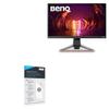 BoxWave Screen Protector Compatible with BenQ EX2710S (27 in) - ClearTouch Crystal (2-Pack), HD Film Skin - Shields from Scratches view 1