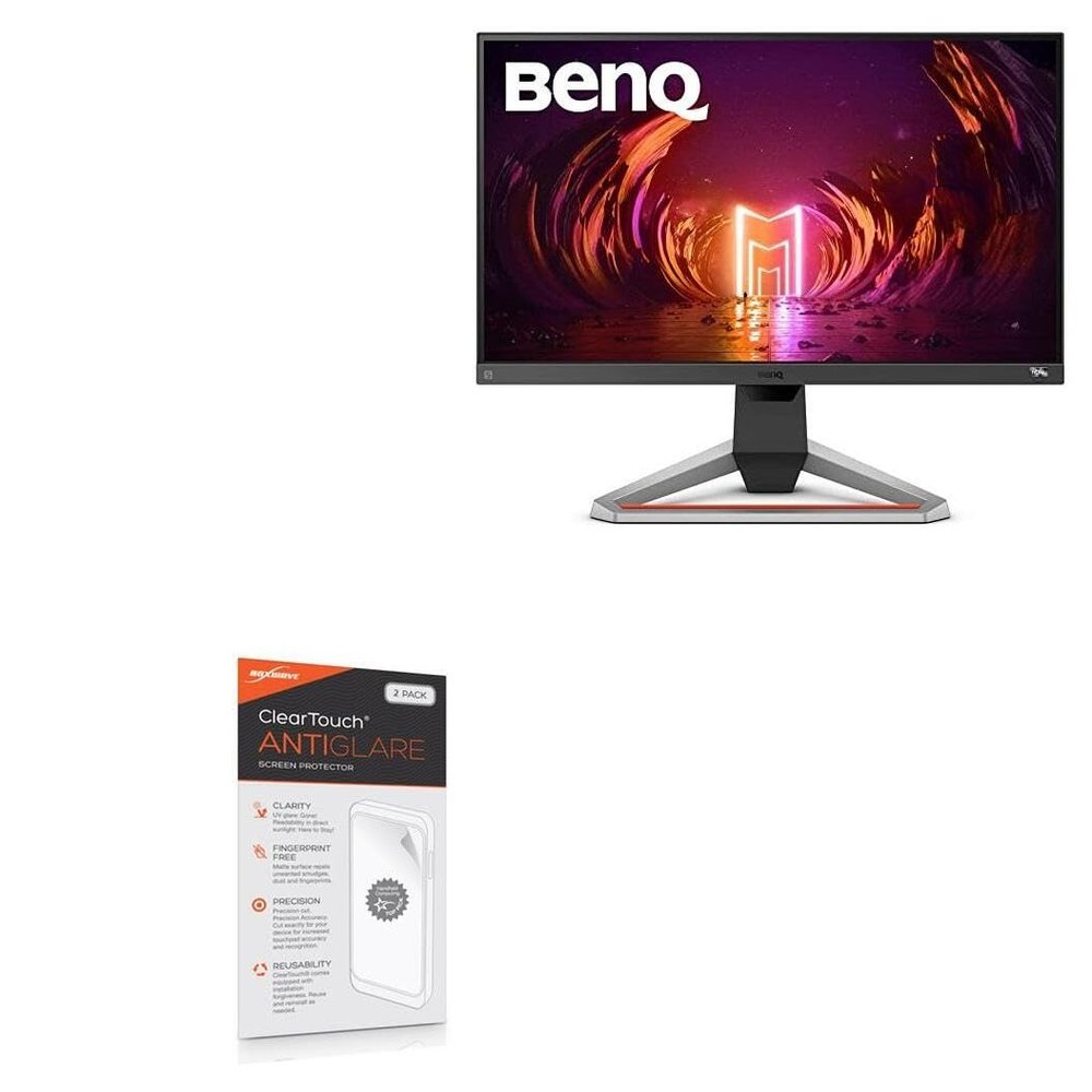 BoxWave Screen Protector Compatible with BenQ EX2710S (27 in) - ClearTouch Anti-Glare (2-Pack), Anti-Fingerprint Matte Film Skin