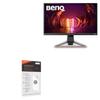 BoxWave Screen Protector Compatible with BenQ EX2710S (27 in) - ClearTouch Anti-Glare (2-Pack), Anti-Fingerprint Matte Film Skin view 1