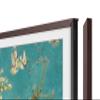 SAMSUNG 32-Inch Class QLED 4K The Frame LS03C Series, Quantum HDR, Art Mode(QN32LS03CB, Latest Model) + SAMSUNG 32 The Frame TV Customizable Bezel, Magnetic, 2023, VG-SCFC32BWBZA, Modern Brown view 3