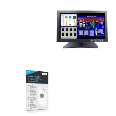 BoxWave Screen Protector Compatible with AbraxSys Corporation T-121W - ClearTouch Crystal (2-Pack), HD Film Skin - Shields from Scratches