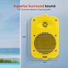Pyle Indoor Outdoor Speakers Pair - 500 Watt Dual Waterproof 5.25 2-Way Full Range Speaker System w/ 1/2 High Compliance Polymer Tweeter - in-Home, Boat, Marine, Deck, Patio, Poolside (Yellow) view 2