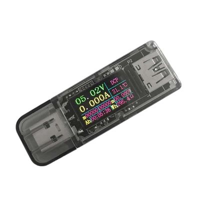 ZK-UT 5A USB Tester Colour Screen Voltmeter Power Capacity Fast Charging Protocol