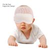 Mesh Baby Blindfold, Sleep Mask Light Blocking for Side Sleepers, Avoid Light Breathable Elastic Irradiation Free Newborn Eye Patch Pad Mask for Sleeping view 3