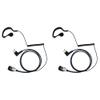 TDYU Walkie Talkie Headset Earpiece G Shape Earpiece with Mic Ptt for Motorola Cp200d Cp200 cls1410 CLS1110 Cp185 Rdm2070d Two Way Radio 2Pack view 1
