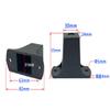 CCeCCe 4 Pack Rolling Duffle Bag Feet Replacement with Mount Hardware Upright Luggage Bottom Feet Foot Stud Stand for Wheeled Party Speaker Softside Suitcase Rolling Carry On Luggage with Wheels view 4