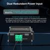 Throncom Industrial 10G 90W PoE Fiber Media Converter Mini 10GBase-X SFP+ Fiber Optic Transceiver IEEE802.3bt PoE++ Cooper to SFP+ 10Gigabit Ethernet Converter DIN Rail 48-57V DC Input view 3
