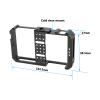 CAMVATE Monitor Cage Compatible for FeelWorld CUT6 CUT6S 6" 4K Touchscreen view 2