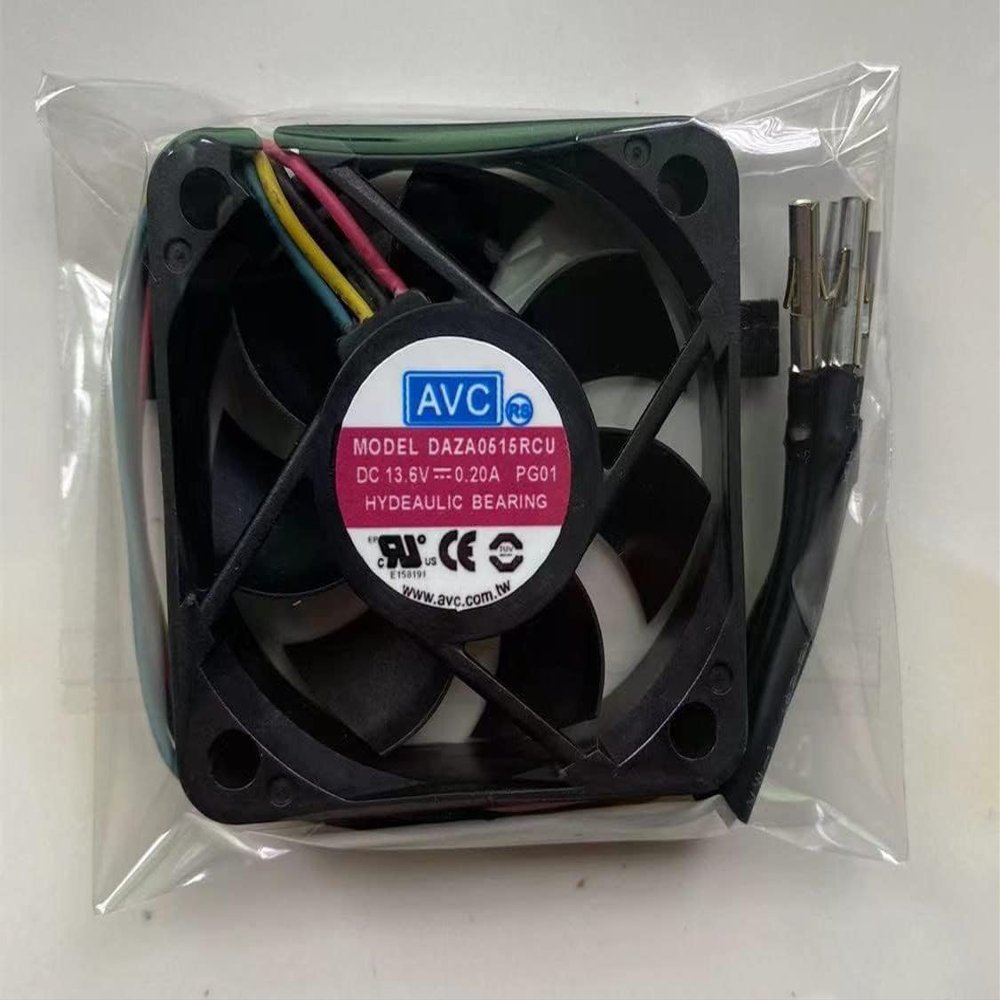 DAZA0515RCU Fan 13.6V 0.20A 5CM 4-pin Silent Fan for Qideyipe