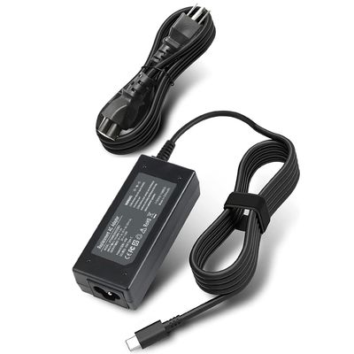 45W 20V 2.25A Type C USB C Adapter Charger Compatible with Dell Latitude 13 7370 HP Chromebook 14-ca061dx 14-ca020nr 11-ae051wm HP Pavillion X2 TPN-CA01 00HM651