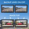 Dual RV Backup Camera Plug and Play, 7'' Backup Camera for Truck Trailer, No Delay, 1080P HD, 2 Channels, 150 Wide Angle, DIY Guide Lines, Night Vision, IP69 Rear View Camera view 4