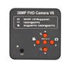 38MP USB HDMI Camera 1080P 60FPS Industry Video Microscope HD Camera & 200X C-Mount Lens - Black view 4