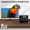 RVP+ USB C Docking Station 3 Monitors, 12-in-1, Triple Display-4K HDMI Dual Monitors & VGA, 5Gbps USB-C/A Data Transfer, USB 3.0, 100W Laptop-Charging, Gigabit Ethernet, Audio, SD/TF Dongle(RV-USB012) view 3