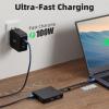 RVP+ USB C Docking Station Dual Monitor, 6-in-1, 100W Laptop-Charging, DisplayPort Multi-Stream Transport (MST), Ethernet, Compatible with Thunderbolt 3 Laptop (RVP-601) view 4