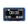2.42 inch OLED LCD 7-pin module IIC4 line SPI1309 connector 128 x 64 SSD1309 (white) view 1