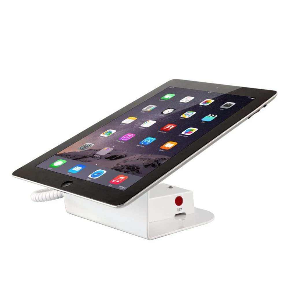 GEPAS Tablet Anti-Theft Support with Anti-Theft Alarm Function, Aluminum Alloy Body, Charging Function, 90-110db, 10 Inch Tablet Can Be Used, US Plug (for Ty-C Interface)