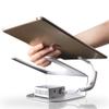 GEPAS Tablet Anti-Theft Support with Anti-Theft Alarm Function, Aluminum Alloy Body, Charging Function, 90-110db, 10 Inch Tablet Can Be Used, US Plug (for Ty-C Interface) view 2