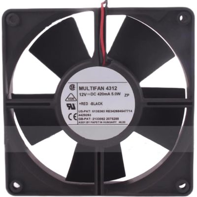 12V MULTIFAN 4312 420mA 5W 12032 Cooling Fan 2-Wire