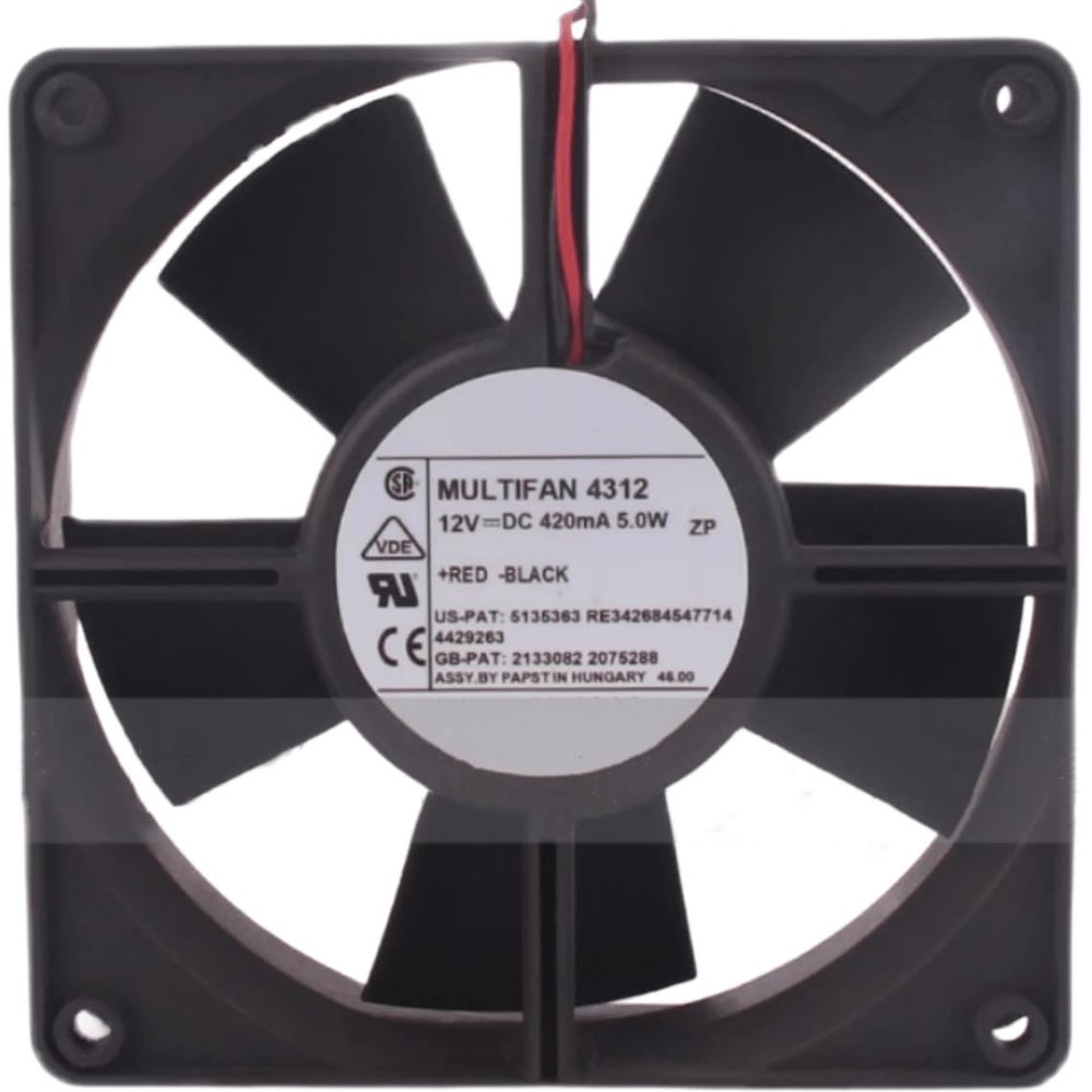 12V MULTIFAN 4312 420mA 5W 12032 Cooling Fan 2-Wire