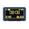 2.42 inch OLED LCD 7 pin module IIC4 line SPI1309 connector 128 x 64 SSD1309 (yellow) view 1
