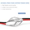 Pixelman RCA Plug to Speaker Wire Adapter (14AWG, 6Ft), Thicker Pure Copper Speaker Cable to RCA Male Adapter, RCA Plug Converter to Bare Wire for Subwoofer view 3