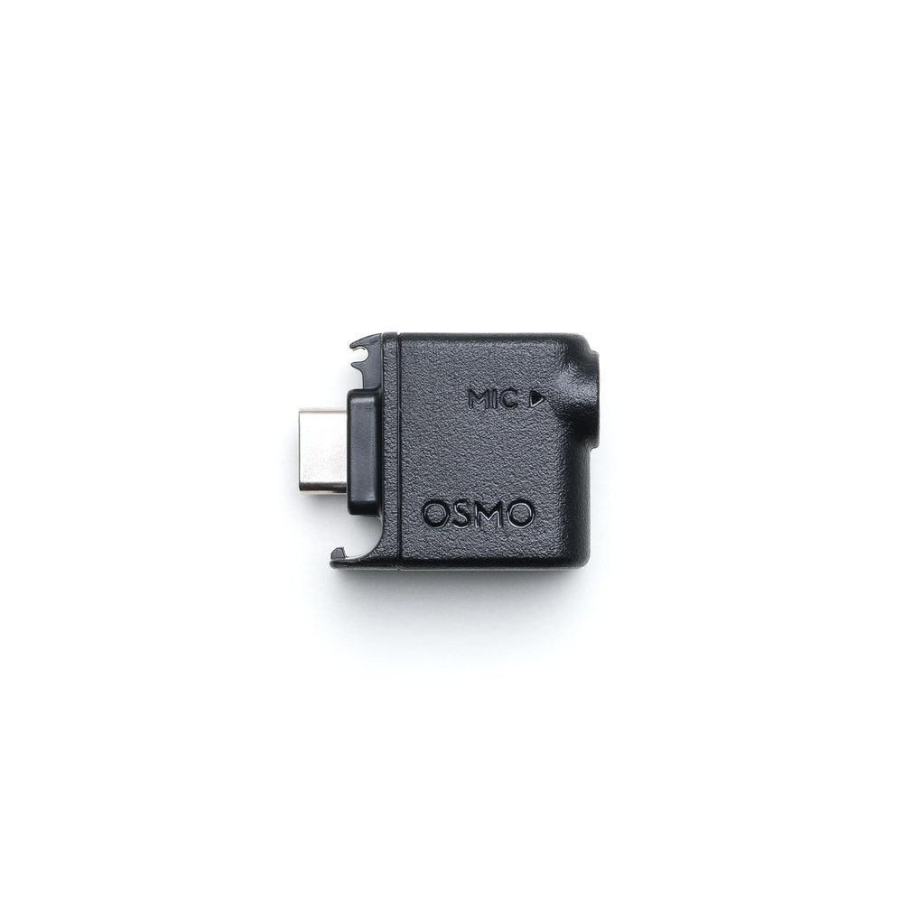 DJI Osmo Action 3.5mm Audio Adapter, Compatibility: Osmo Action 5 Pro, Osmo Action 4