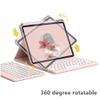 SENLAN Rotatable iPad Air 11'' 2024 /iPad Air4 Air5 Keyboard case Magnet Detachable Transparent Back Cover iPad Pro11'' 2022/2021/2020 BT Keyboard with Pencil Holder Horizontal/Vertical Stand, Black view 3
