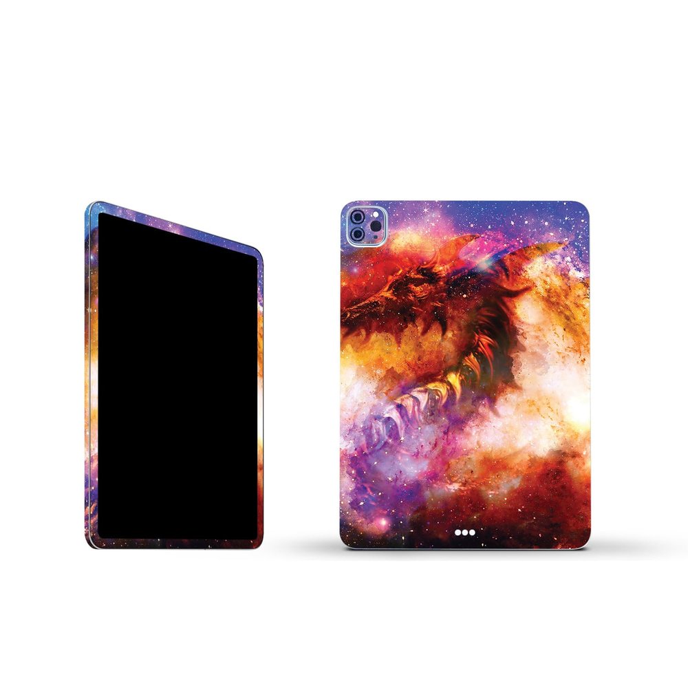 MightySkins Skin Compatible with Apple iPad Pro 11" M2 4th Gen (2022) Full Wrap Kit - Dragon Nebula | Protective, Durable, and Unique Vinyl Decal wrap Cover | Easy to Apply | Made in The USA