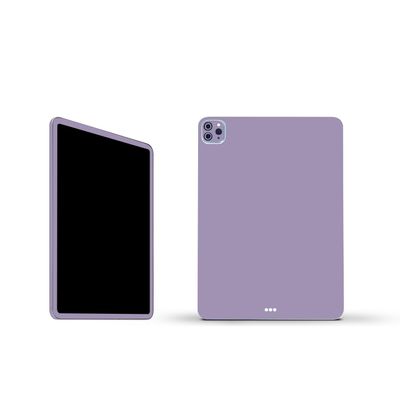 MightySkins Skin Compatible with Apple iPad Pro 11" M2 4th Gen (2022) Full Wrap Kit - Solid Lavender | Protective, Durable, and Unique Vinyl Decal wrap Cover | Easy to Apply | Made in The USA