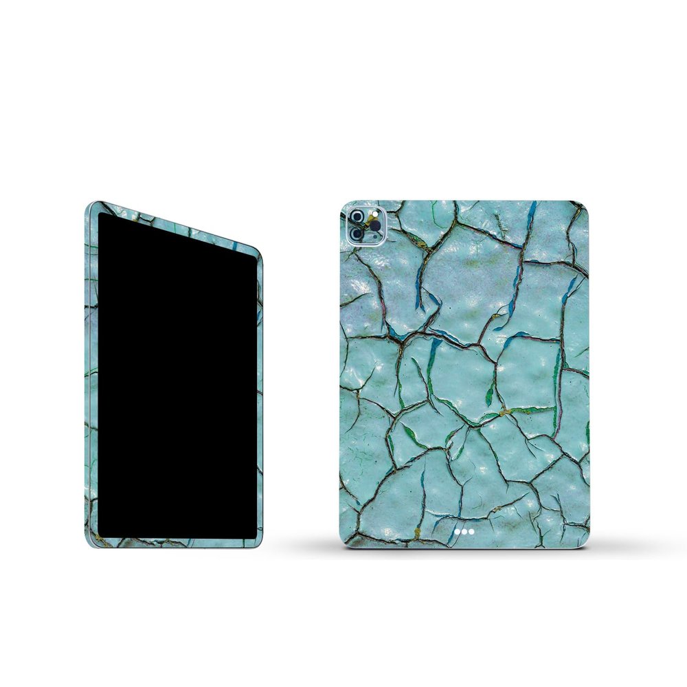 MightySkins Skin Compatible with Apple iPad Pro 11" M2 4th Gen (2022) Full Wrap Kit - Chipped Paint | Protective, Durable, and Unique Vinyl Decal wrap Cover | Easy to Apply | Made in The USA