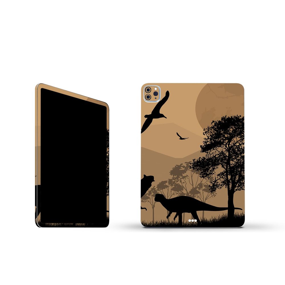 MightySkins Skin Compatible with Apple iPad Pro 11" M2 4th Gen (2022) Full Wrap Kit - Mass Extinction | Protective, Durable, and Unique Vinyl Decal wrap Cover | Easy to Apply | Made in The USA
