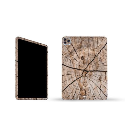 MightySkins Skin Compatible with Apple iPad Pro 11" M2 4th Gen (2022) Full Wrap Kit - Tree Rings | Protective, Durable, and Unique Vinyl Decal wrap Cover | Easy to Apply | Made in The USA