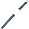 DLUCCA Band Compatible with Huawei Band 8, Vintage Fashion Cowboy Strap Slim Adjustable Sport Watch Band Compatible with Huawei Band 8- Blue view 3