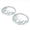 Americruise Motorcycle Front Speaker Grills Trim Cover (Chrome Flame Style) for Harley Touring, Electra Street Glide & Trike 2014-2022 (Flame) view 2