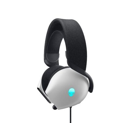Alienware Wired Gaming Headset - AW520H | Windows | Headphones (USB) | Hi-Res Audio | Headset Microphone | 20-40000 Hz | Weight 337 g