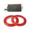 QDiShi 2 Rolls (2mm/3mm x 25m) LCD Repair Tape Phone Repair Tape LCD Touch Screen Repair Tape Phone Screen Adhesive Tape with and 1 Tweezers for Cell Phone, iPad, Tablets, Laptops, Camera view 3