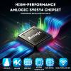 Raxxio MAG544w3 Set-Top Box  4K HDR Streaming Media Player, 4K HDR Output, Amlogic S905Y4, Linux 4.9, Dual-Band Wi-Fi, HDMI Cable, Remote - Hardware Device Only view 2