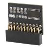 Acogedor TPM 1.2 Encryption Security Module, TPM Remote Control Card, TPM1.2 LPC 20pin Motherboard Card for ASUS MSI ASROCK GIGABYTE, Safe Stable Independent Encryption Processor view 1