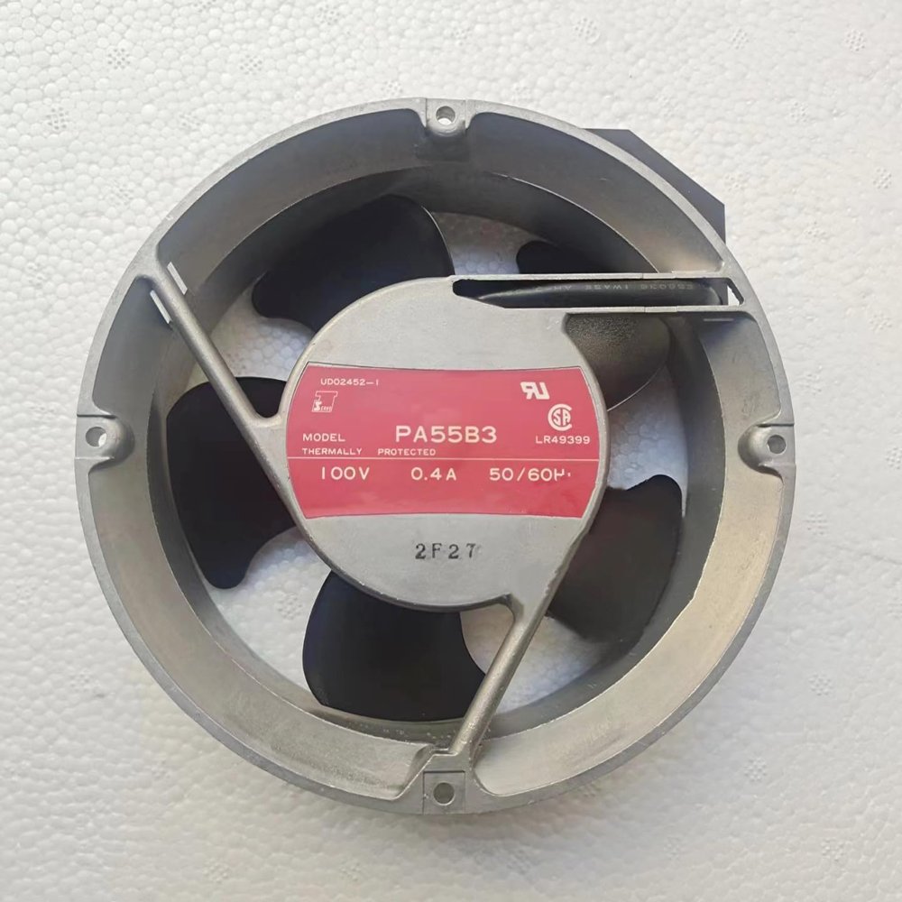 AC100V 0.4A PA55B3 17055 17cm 2-pin Aluminum Frame Cooling Fan