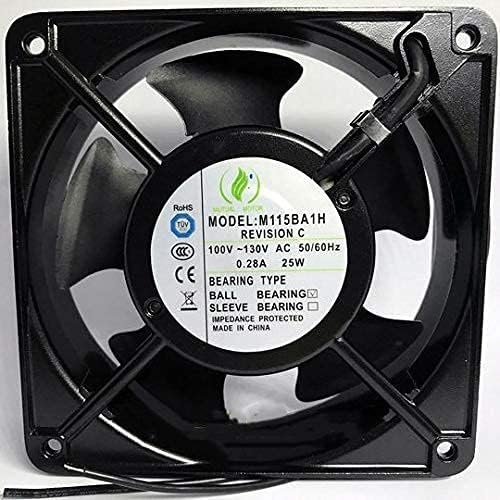 M115BA1H 100-130V 0.28A 12038 12CM Cooling Fan for Qideyipe